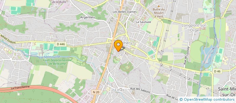 localisation de l'entreprise SCCV GOUAIX à MONTLHERY