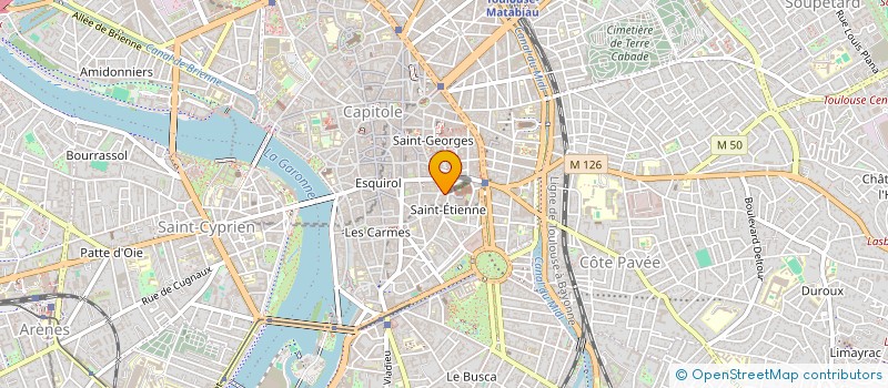 localisation de l'entreprise SCCV GRANDE BRETAGNE 130 à TOULOUSE