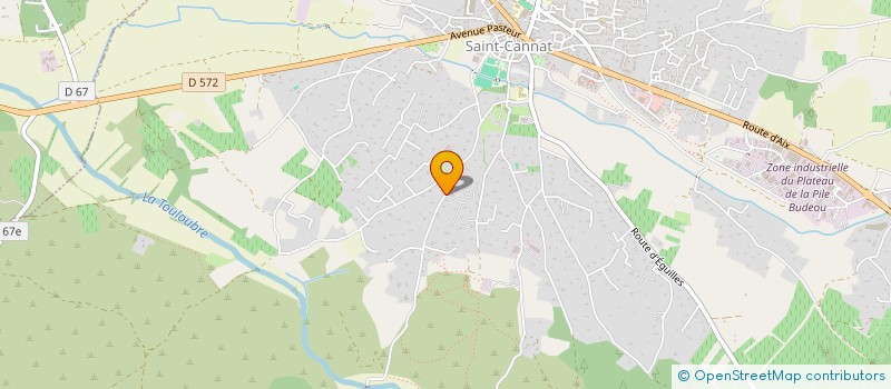 localisation de l'entreprise SCCV GRANS-TOULOUBRE à SAINT-CANNAT