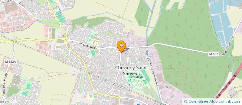 localisation de l'entreprise SCCV GREMEAUX à CHEVIGNY-SAINT-SAUVEUR