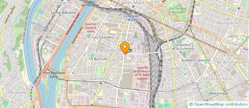 localisation de l'entreprise SCCV GRIMAUD 2 à LYON