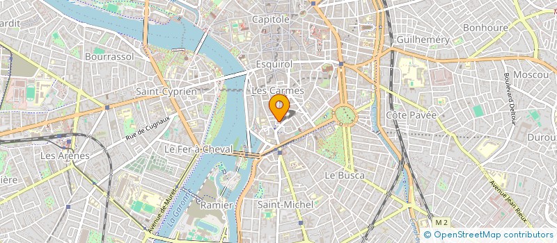 localisation de l'entreprise SCCV GUJAN LESPURGERES  TOULOUSE
