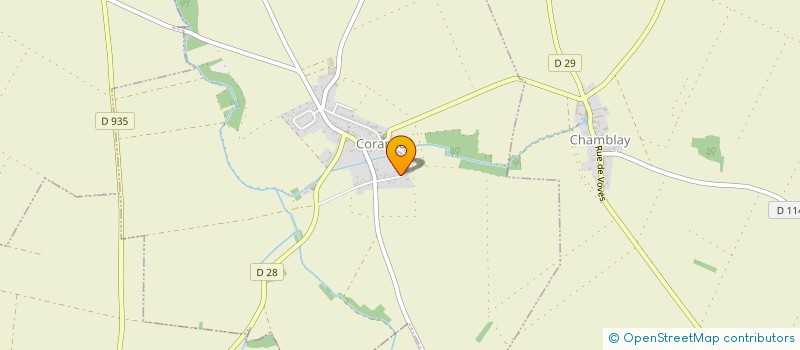 localisation de l'entreprise SCCV GUYNEMER à CORANCEZ