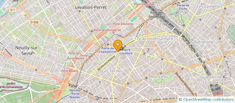 localisation de l'entreprise SCCV H & H (HOME AND HEALTH) à PARIS