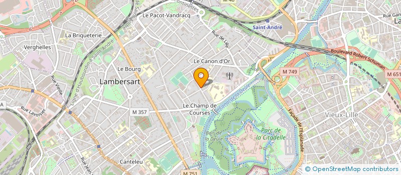 localisation de l'entreprise SCCV HAUBOURDIN RESPIRE à LAMBERSART