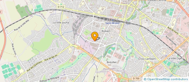 localisation de l'entreprise SCCV HAUT CHEMIN à SAINT-BRIEUC