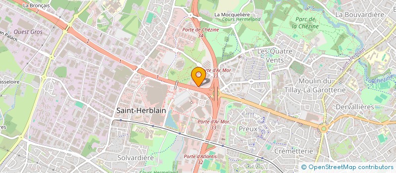 localisation de l'entreprise SCCV HAUT PRESSOIR à SAINT-HERBLAIN