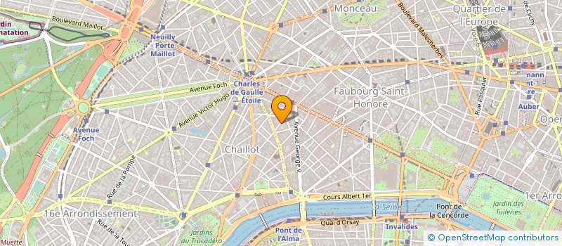 localisation de l'entreprise SCCV HECTOR LALOUX à PARIS