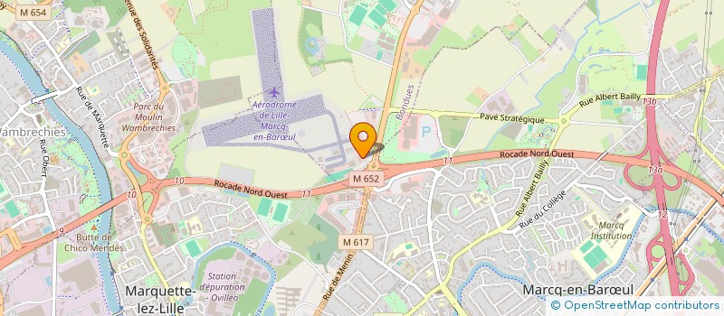 localisation de l'entreprise SCCV HENIN-BEAUMONT 24 BLERIOT  BONDUES