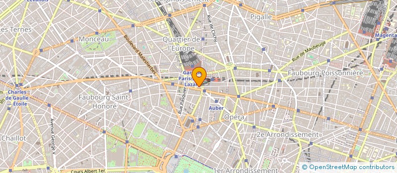 localisation de l'entreprise SCCV HENRI BARNIER à PARIS