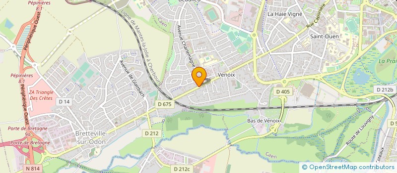 localisation de l'entreprise SCCV HENRI CLERISSE à CAEN