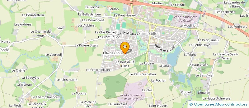 localisation de l'entreprise SCCV HERYAN à SAINT-GILLES