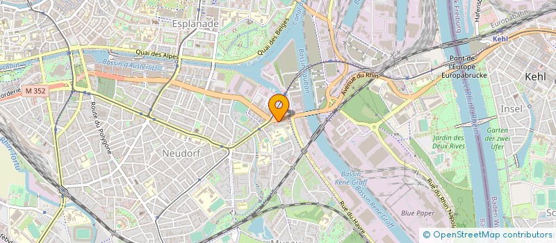 localisation de l'entreprise SCCV HIMMERICH à STRASBOURG