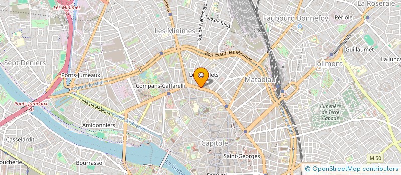 localisation de l'entreprise SCCV HONFLEUR à TOULOUSE