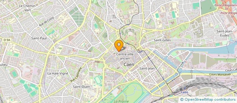 localisation de l'entreprise SCCV HORIZONS à CAEN