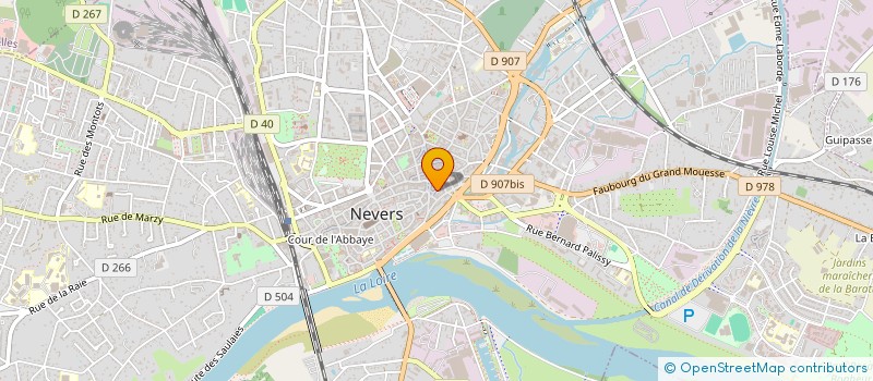 localisation de l'entreprise SCCV ILOT COLBERT à NEVERS
