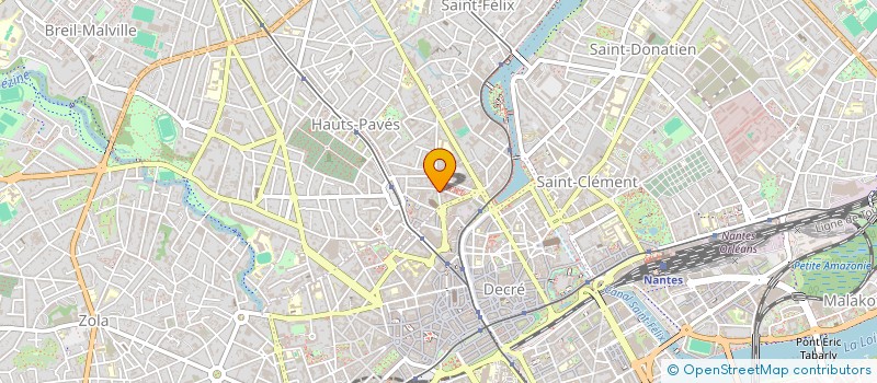 localisation de l'entreprise SCCV ILOT E1 à NANTES