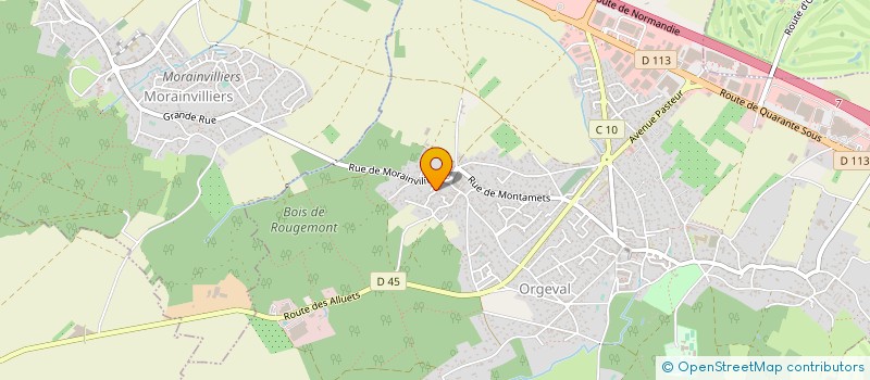 localisation de l'entreprise SCCV IMMO MATTEOTI  ORGEVAL