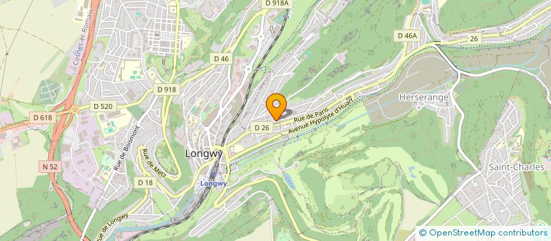 localisation de l'entreprise SCCV IMMOVAL  HERSERANGE