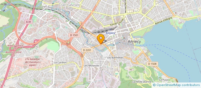 localisation de l'entreprise SCCV IMPERATORE à ANNECY