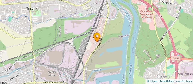 localisation de l'entreprise SCCV INVEST IMMO à THIONVILLE