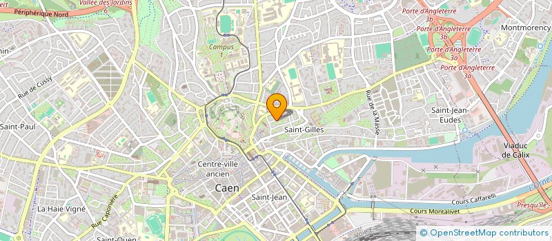 localisation de l'entreprise SCCV INVEST JE à CAEN