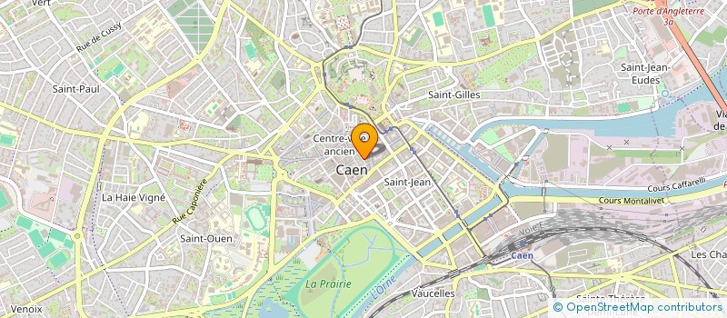 localisation de l'entreprise SCCV IPSPF CHR 1 à CAEN