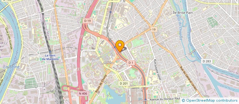 localisation de l'entreprise SCCV IVRY GAGARINE 3E  CRETEIL