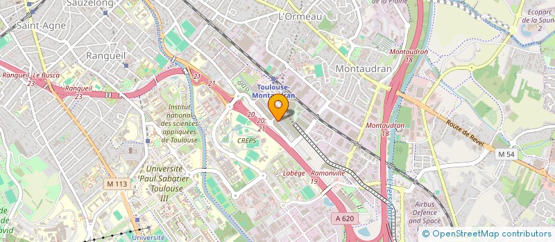 localisation de l'entreprise SCCV IVRY SAGEP 1 à TOULOUSE