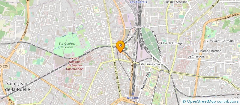 localisation de l'entreprise SCCV IVRY SUR SEINE - RESIDENCE INDIGO à ORLEANS