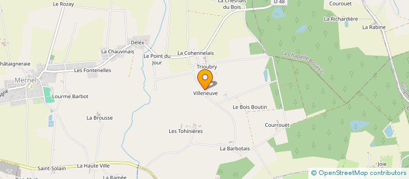 localisation de l'entreprise SCCV JEANNE HORNET à MERNEL