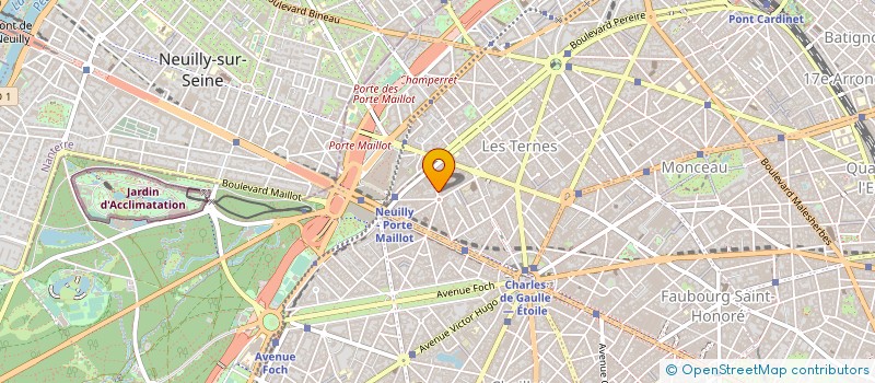 localisation de l'entreprise SCCV JOFFRE LECLERC à PARIS