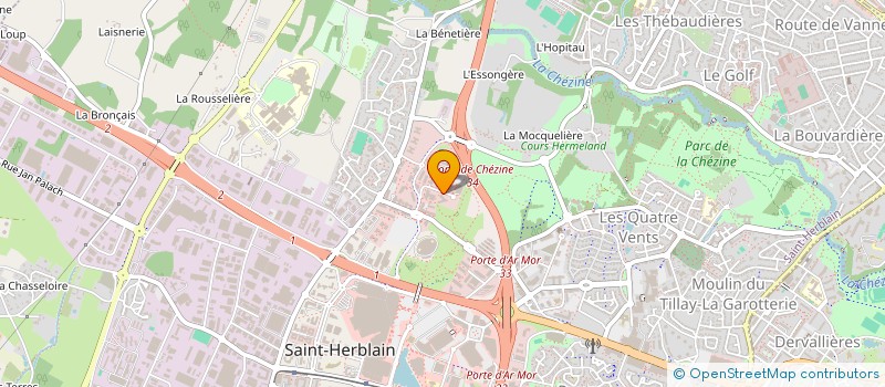 localisation de l'entreprise SCCV JOUE LES TOURS LA JOCONDIE à SAINT-HERBLAIN