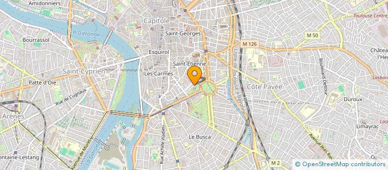 localisation de l'entreprise SCCV JULES JULIEN TOULOUSE à TOULOUSE