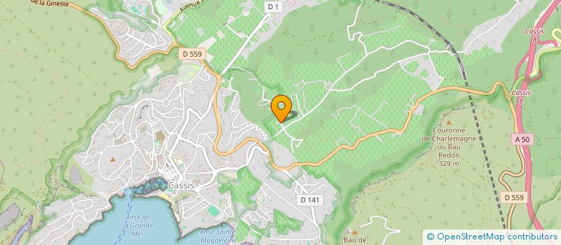 localisation de l'entreprise SCCV K6V9 à CASSIS