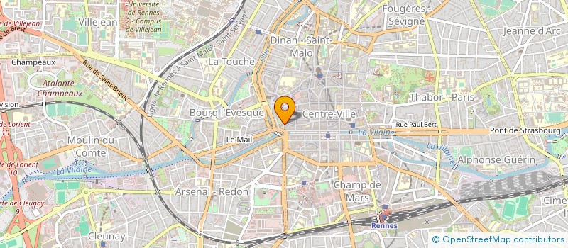 localisation de l'entreprise SCCV KER LANN ACTIVITES à RENNES