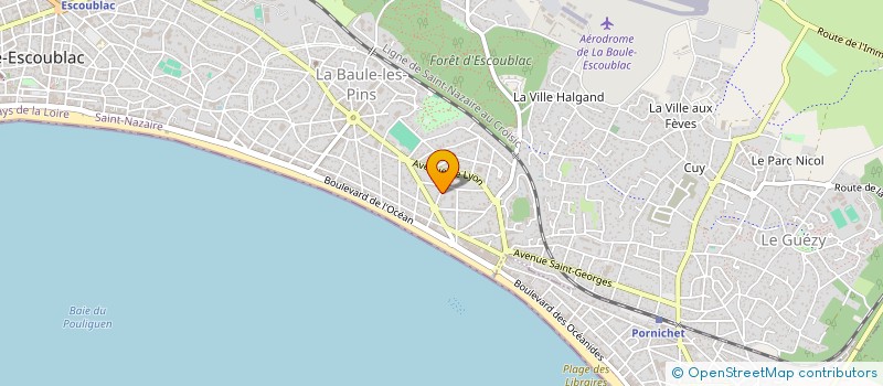 localisation de l'entreprise SCCV L'ALLEE DU BERCAIL à LA BAULE-ESCOUBLAC