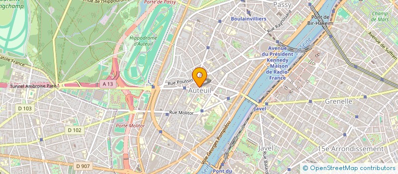 localisation de l'entreprise SCCV L'ARGOAT à PARIS