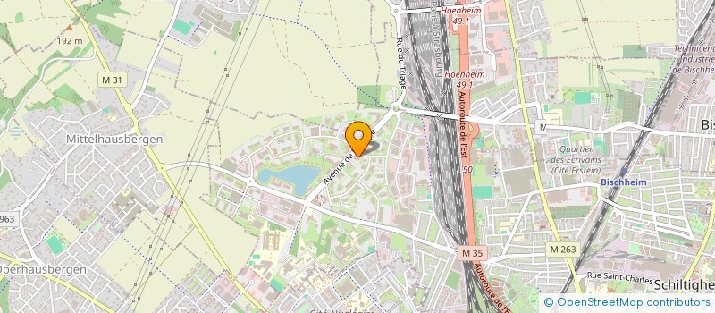 localisation de l'entreprise SCCV L'ECRIN  SCHILTIGHEIM