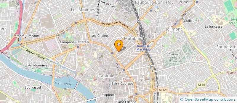 localisation de l'entreprise SCCV L'EDEN à TOULOUSE