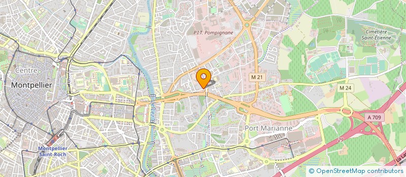 localisation de l'entreprise SCCV L'EGERIE à MONTPELLIER