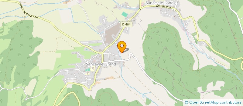 localisation de l'entreprise SCCV L'ERMITAGE  SANCEY