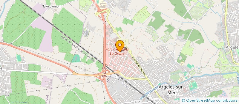 localisation de l'entreprise SCCV L'OLIVETTE à ARGELES-SUR-MER