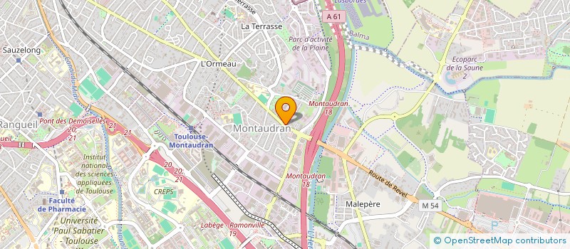 localisation de l'entreprise SCCV L'OREE DU BOIS à TOULOUSE