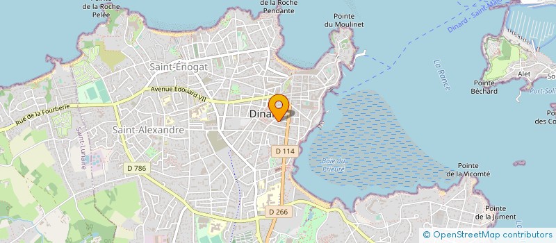 localisation de l'entreprise SCCV L'ORILLOIS  DINARD