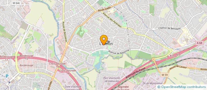 localisation de l'entreprise SCCV L'UNION DES CONSTRUCTEURS à L'UNION