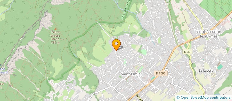 localisation de l'entreprise SCCV LA BASTIDE DES GRAILLES à SAINT-ISMIER