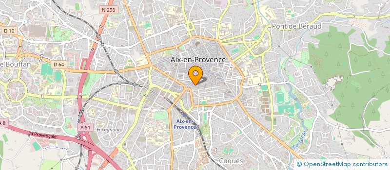 localisation de l'entreprise SCCV LA BERGERIE à AIX-EN-PROVENCE