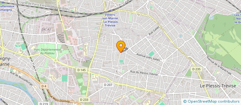 localisation de l'entreprise SCCV LA CLAIRIERE AUX ECUREUILS  CHAMPIGNY-SUR-MARNE
