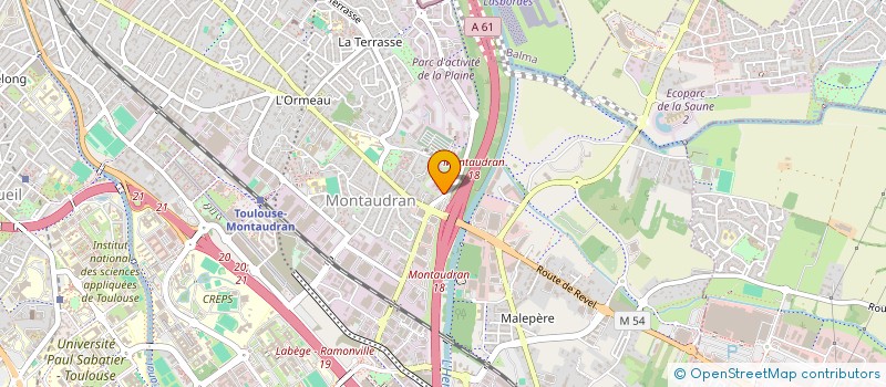 localisation de l'entreprise SCCV LA CLE DES CHAMPS à TOULOUSE